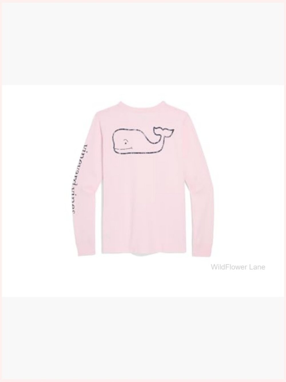 Women's Cotton Long Sleeve Crew Neck Pocket Tee - Picture 3 of 4